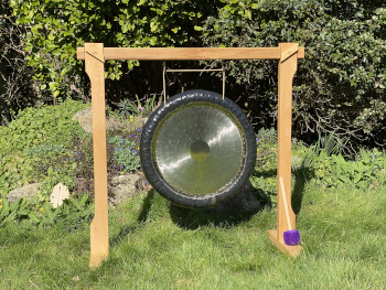 My gong in my garden.